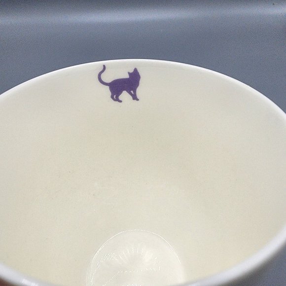 THL Crazy Cat Lady with purple and pink cat graphic coffee mug - Picture 2 of 6